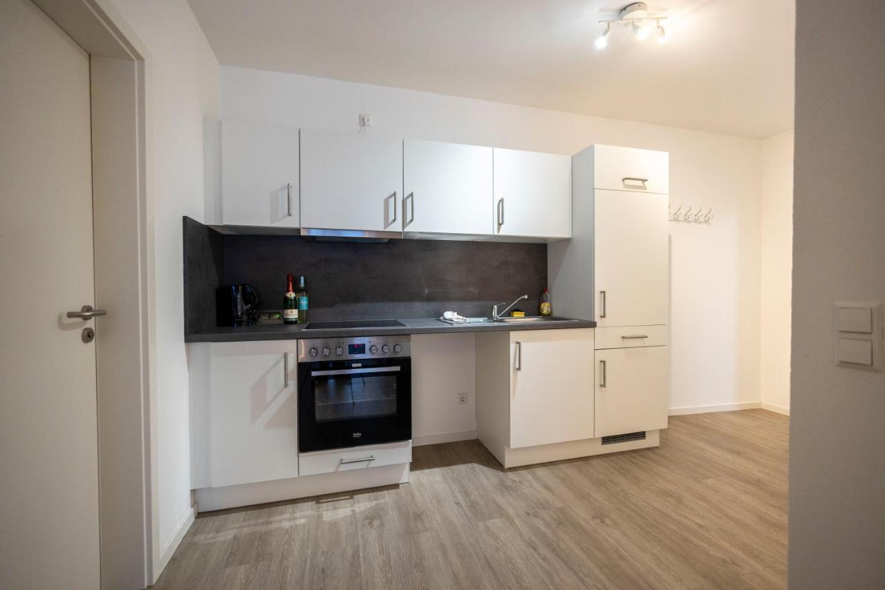 City Apartment Kuche Bad Im Zentrum Ravensburgs A06 Exterior photo